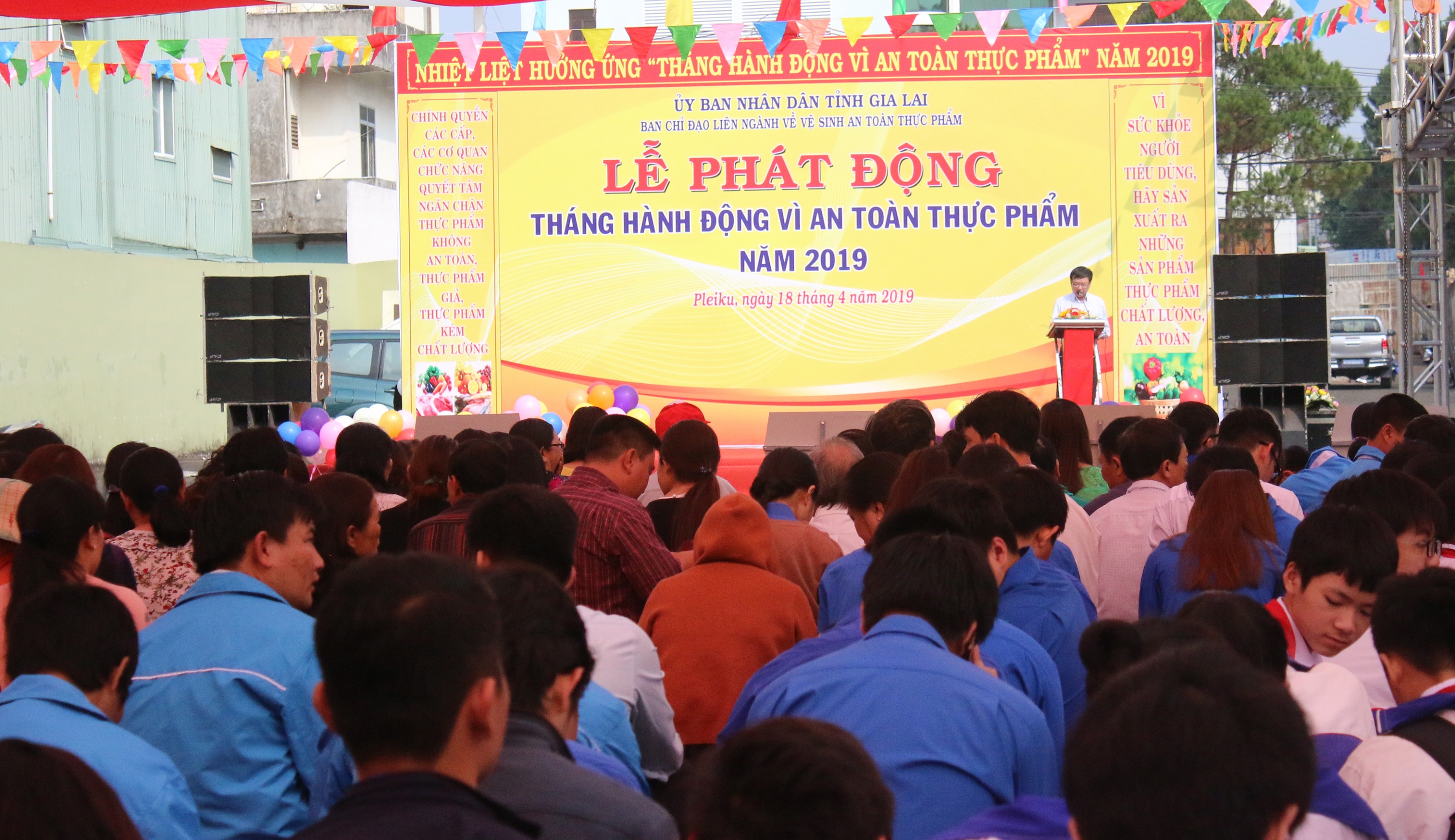 PHÁT ĐỘNG THÁNG HÀNH ĐỘNG VÌ AN TOÀN THỰC PHẨM NĂM 2019 